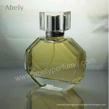 100ml botellas de perfume de vidrio pesado con perfume original